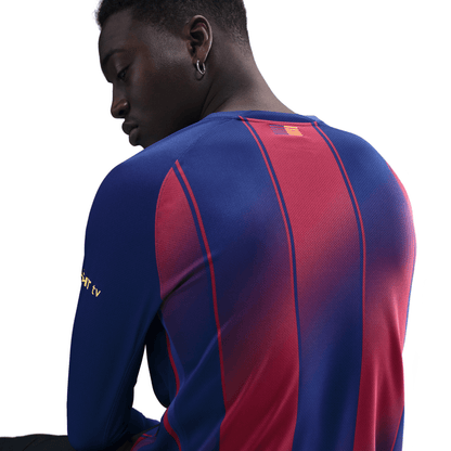 Nike Barcelona 25/26 Long Sleeve Home Jersey