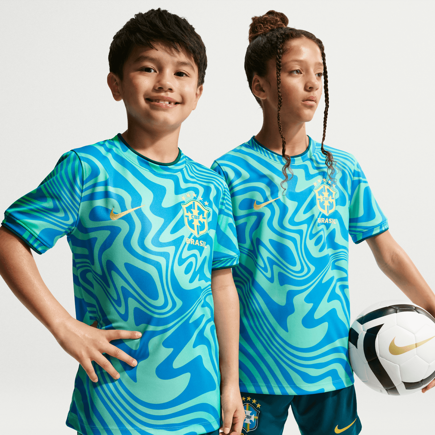 Nike Brazil 2026 Pre-Match Jersey Youth