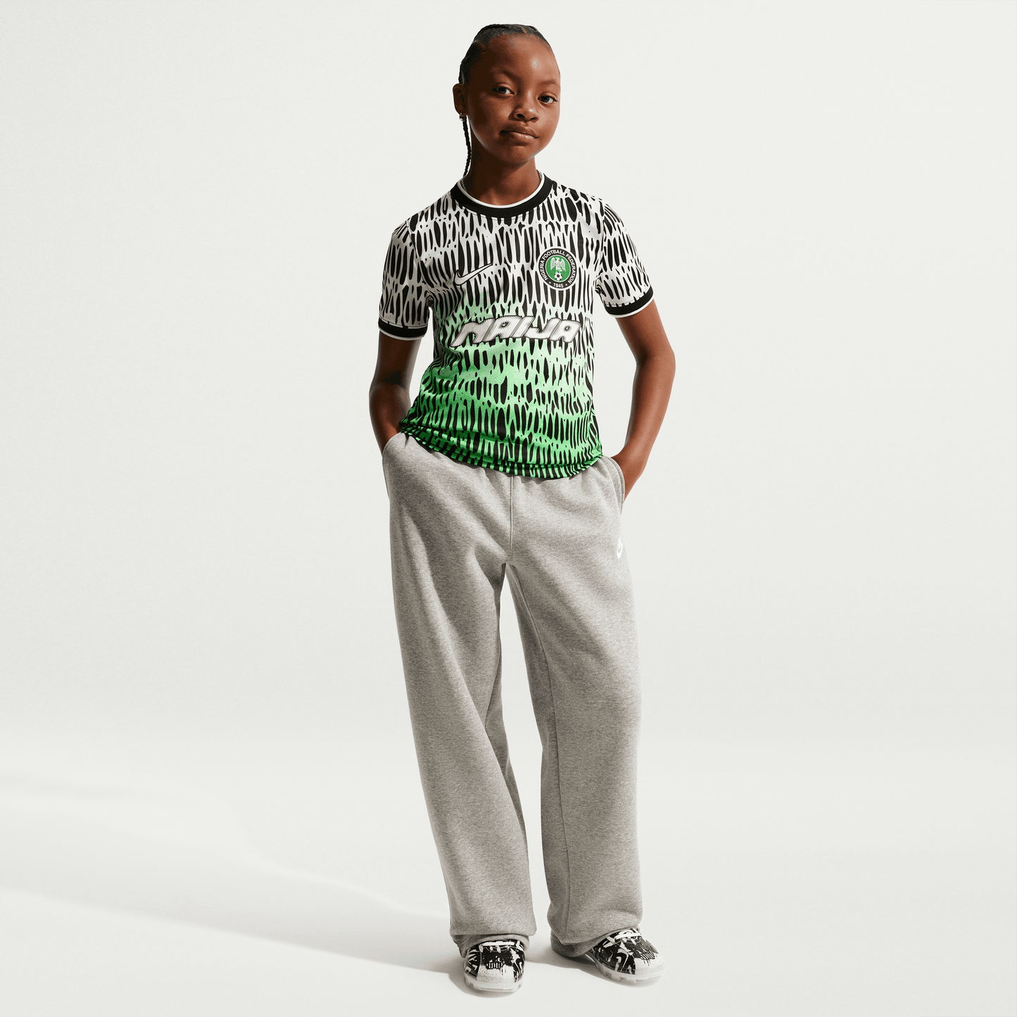 Nike Nigeria x Slawn Pre-Match Jersey Youth