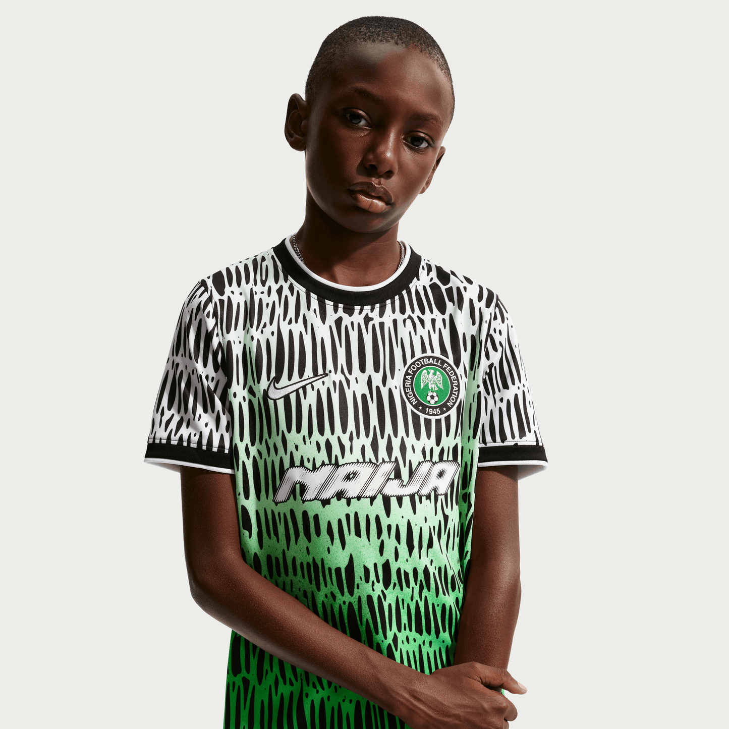 Nike Nigeria x Slawn Pre-Match Jersey Youth