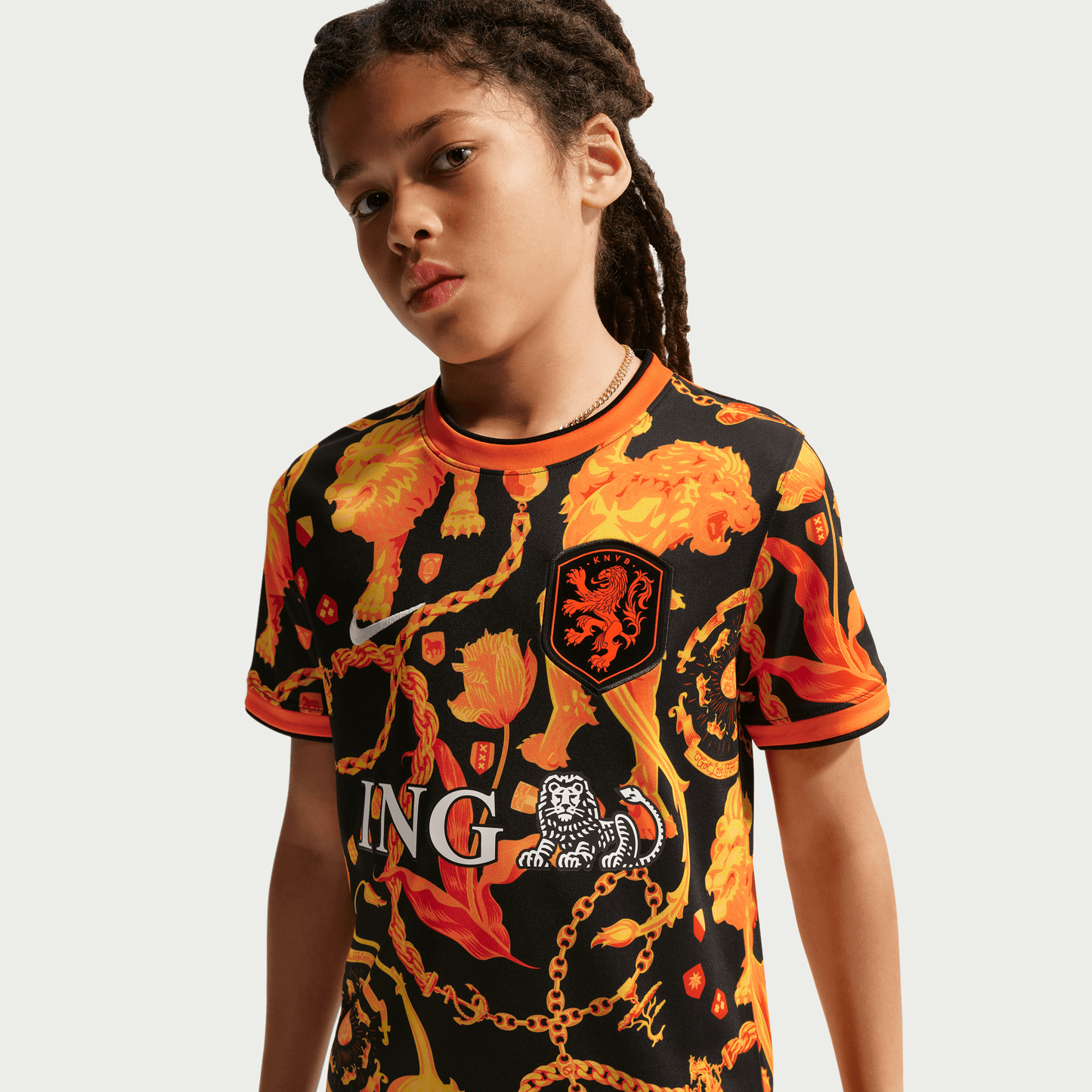 Nike Netherlands x Patta Pre-Match Jersey Youth