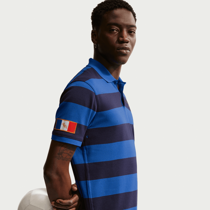 Nike France 2026 Hooped Polo Shirt