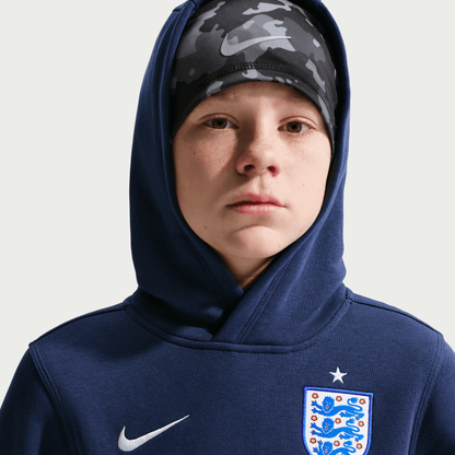 Nike England 2026 Club Pullover Hoodie Youth