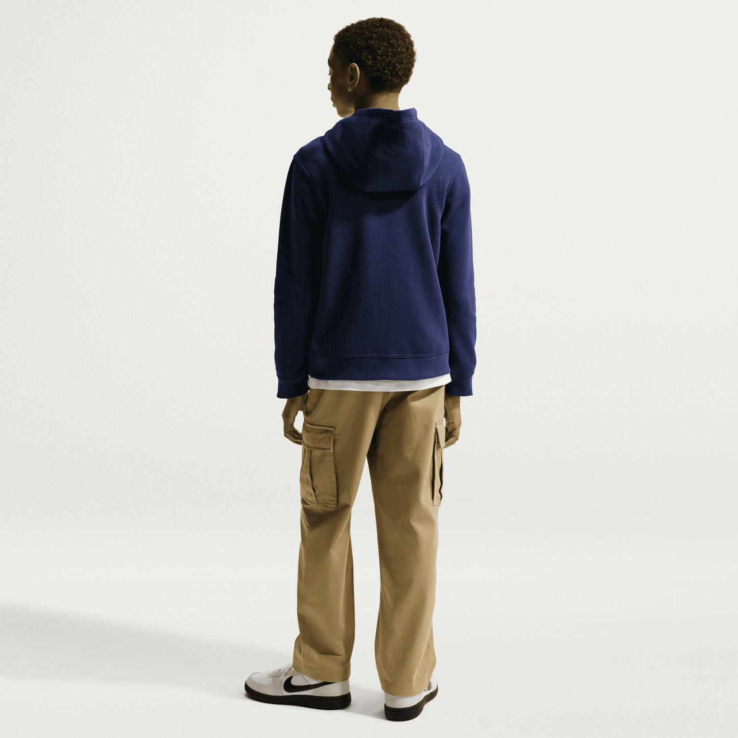 Nike France 2026 Club Pullover Hoodie Youth