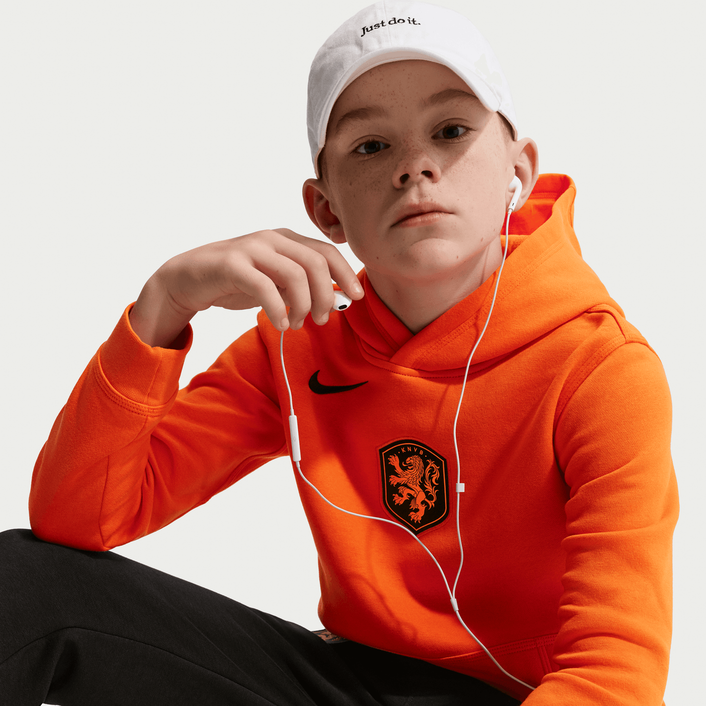 Nike Netherlands 2026 Club Pullover Hoodie Youth