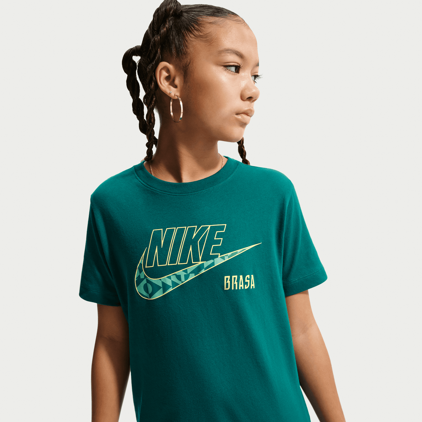 Nike Brazil Futura T-Shirt Youth