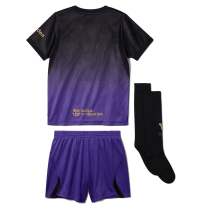 Nike Barcelona 26/27 Stadium Away 3-Piece Kit Youth