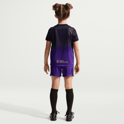 Nike Barcelona 26/27 Stadium Away 3-Piece Kit Youth