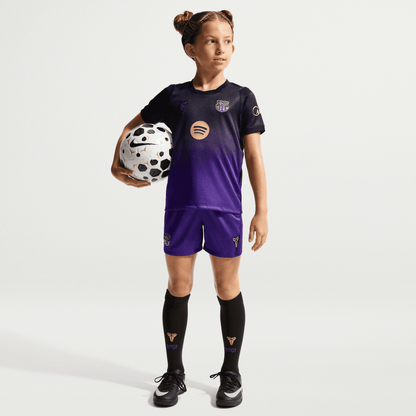 Nike Barcelona 26/27 Stadium Away 3-Piece Kit Youth