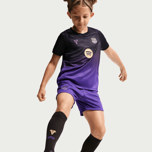 Nike Barcelona 26/27 Stadium Away 3-Piece Kit Youth