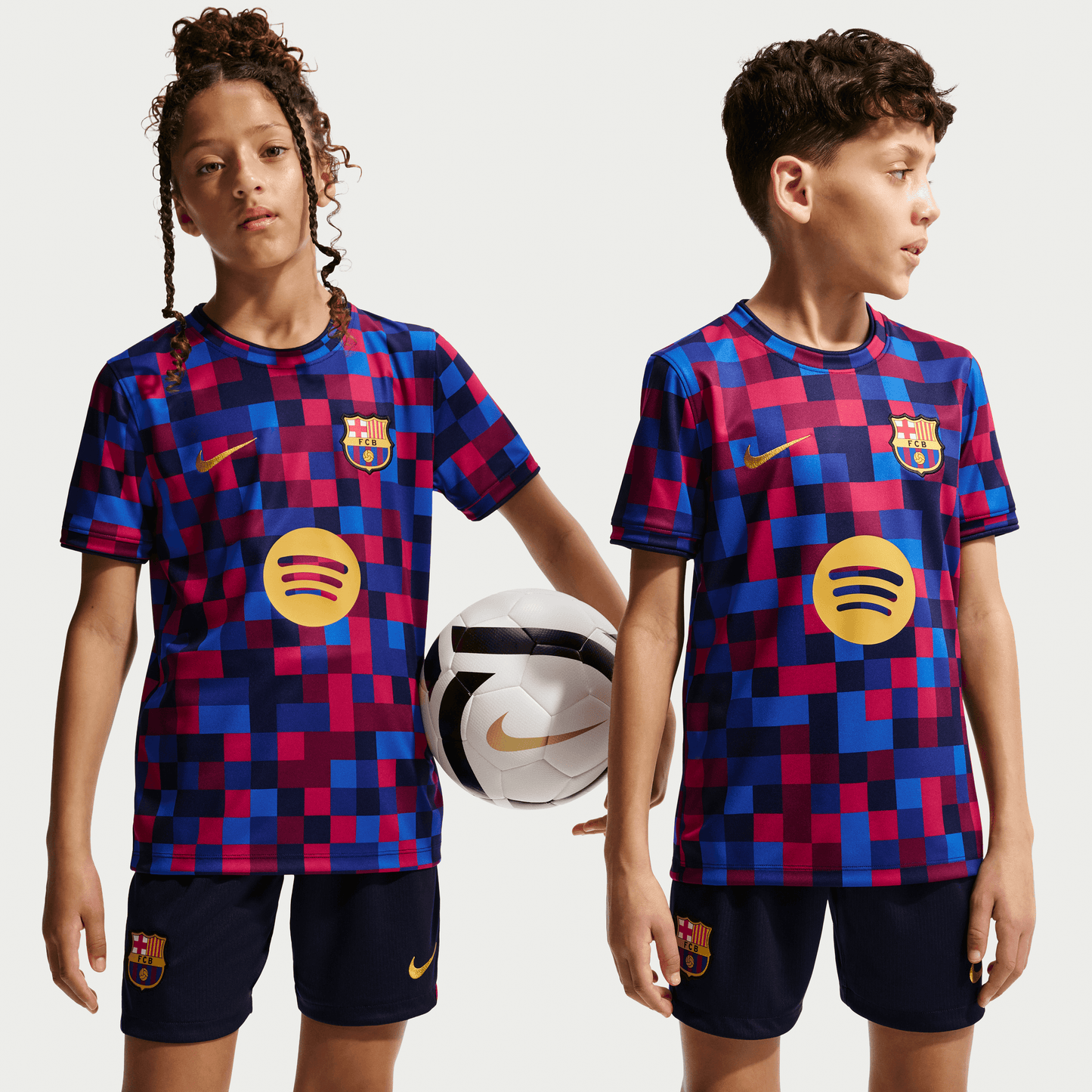 Nike Barcelona 26/27 Home Pre-Match Jersey Youth