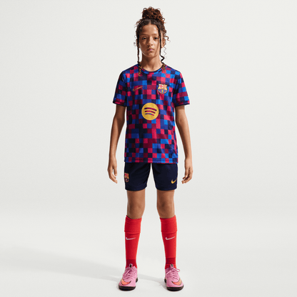 Nike Barcelona 26/27 Home Pre-Match Jersey Youth