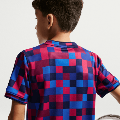 Nike Barcelona 26/27 Home Pre-Match Jersey Youth