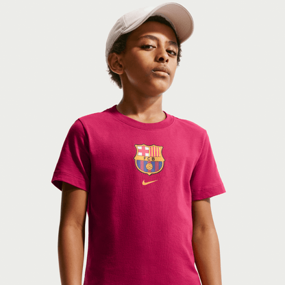 Nike Barcelona 26/27 Crest T-Shirt Youth