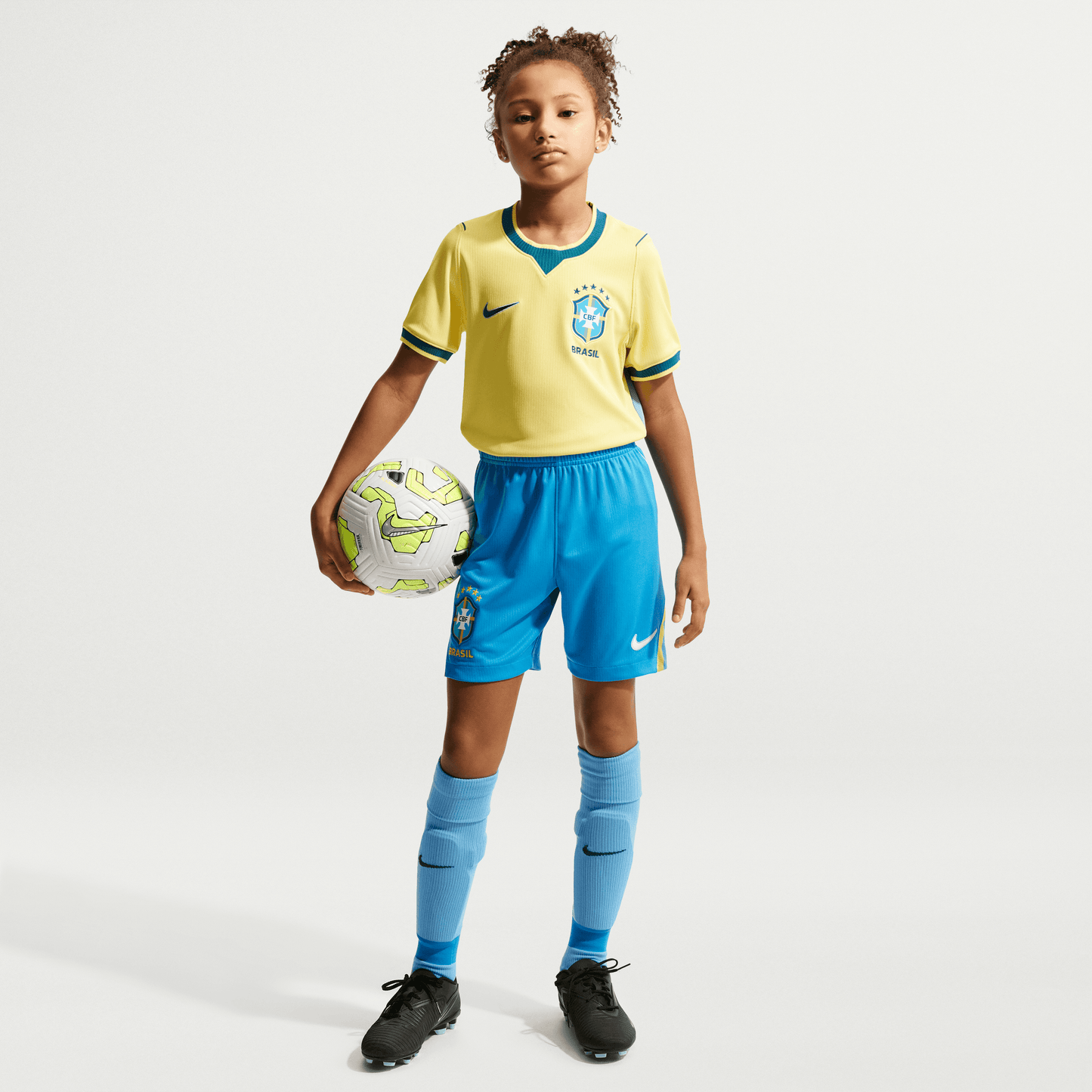 Nike Brazil 2026 Home Shorts Youth