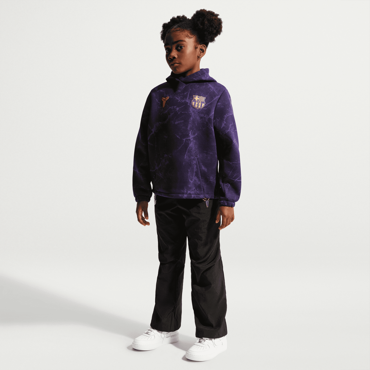 Nike Barcelona Kobe Away Pullover Hoodie Youth