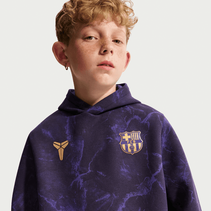 Nike Barcelona Kobe Away Pullover Hoodie Youth