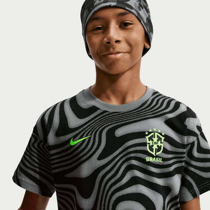 Nike Brazil AOP T-Shirt Youth
