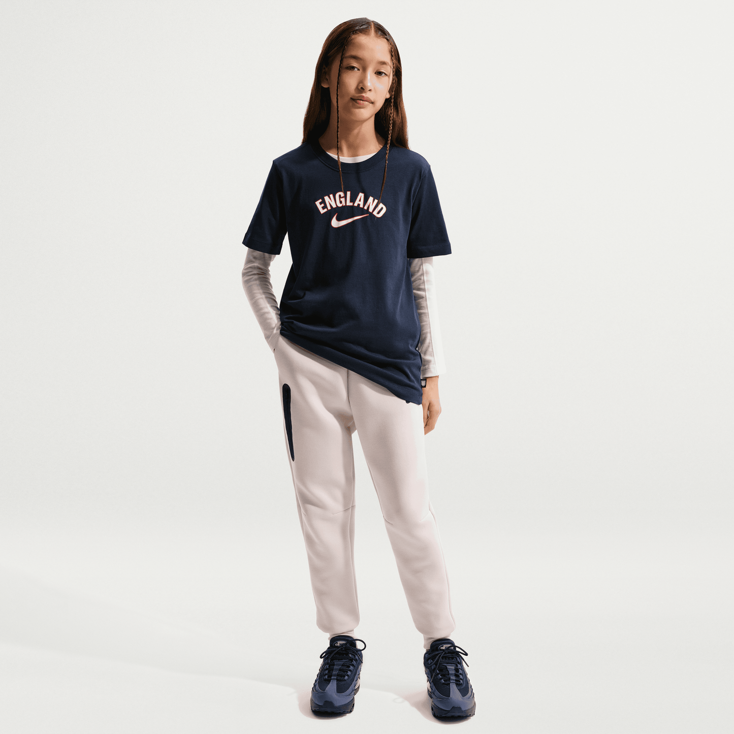 Nike England 2026 Wordmark T-Shirt Youth