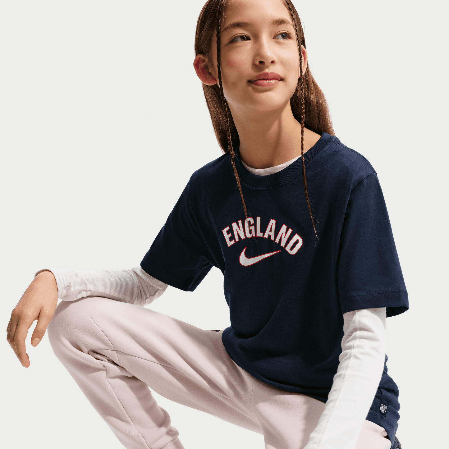 Nike England 2026 Wordmark T-Shirt Youth