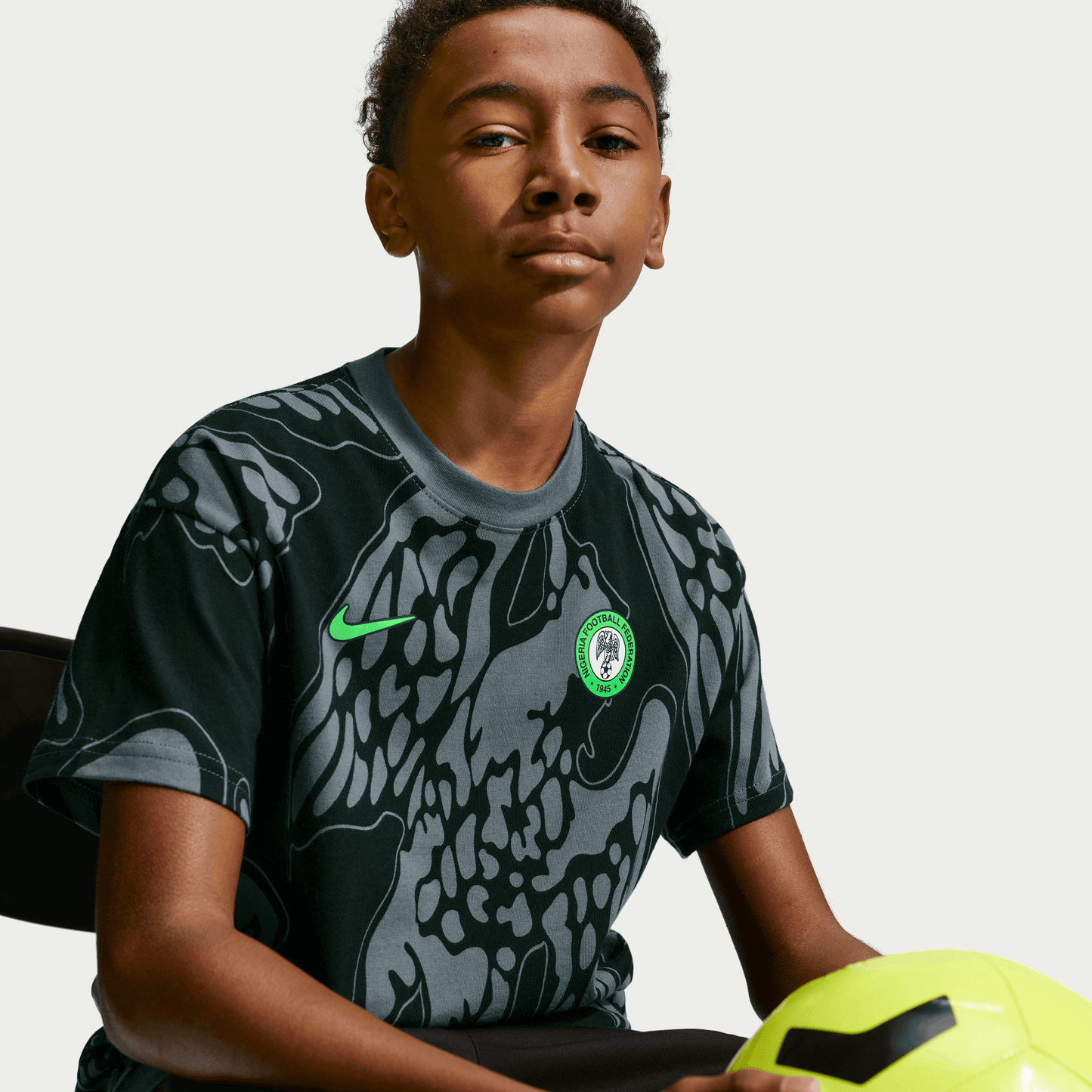 Nike Nigeria AOP T-Shirt Youth