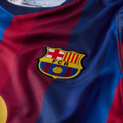 Nike Barcelona 26/27 Long Sleeve Home Jersey Youth