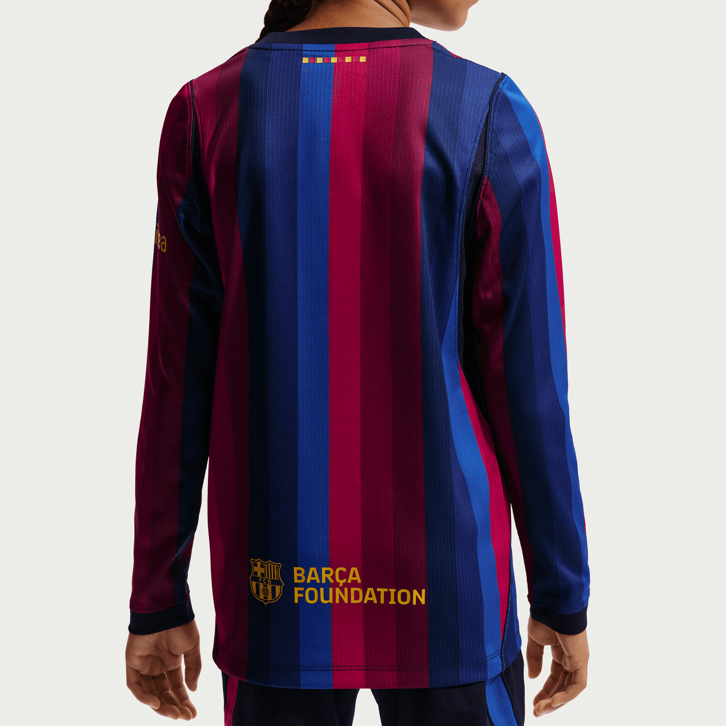 Nike Barcelona 26/27 Long Sleeve Home Jersey Youth