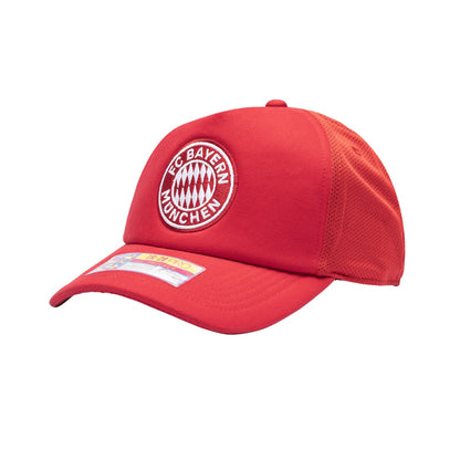 Bayern Munich Fan Ink Gallery Trucker Snapback Hat