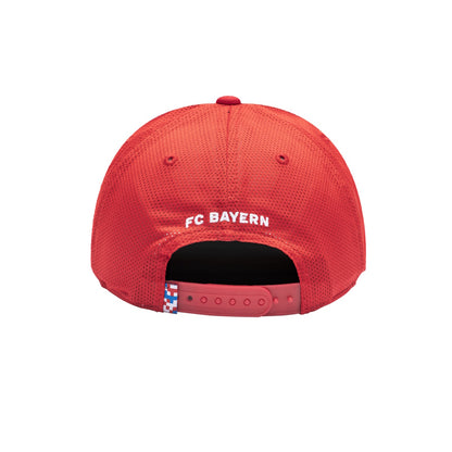 Bayern Munich Fan Ink Gallery Trucker Snapback Hat