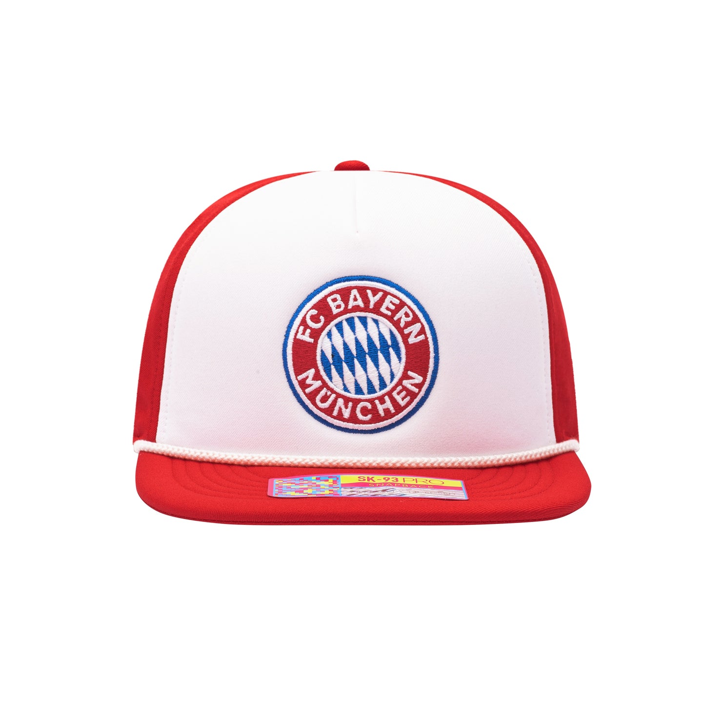 Bayern Munich Fan Ink Avalanche Snapback Flat Peak Hat