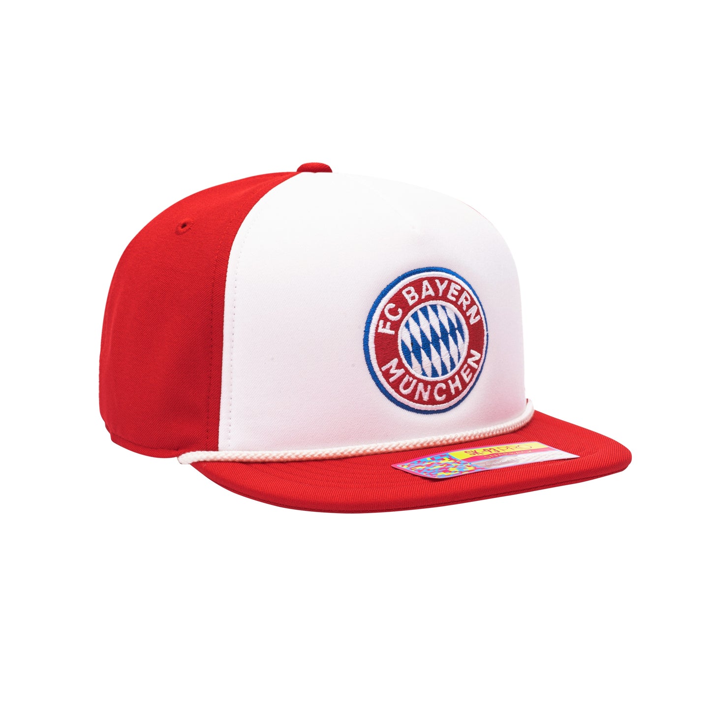 Bayern Munich Fan Ink Avalanche Snapback Flat Peak Hat