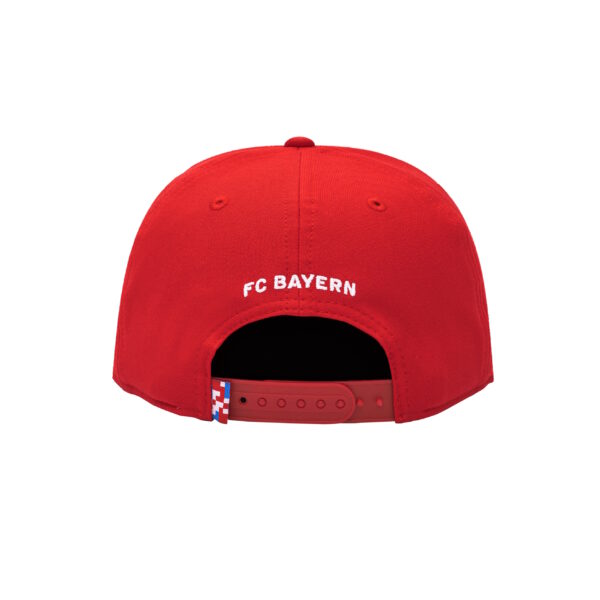 Bayern Munich Fan Ink Avalanche Snapback Flat Peak Hat