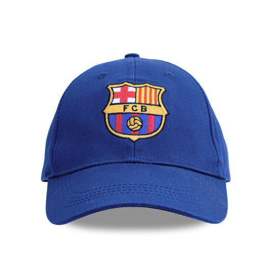 Barcelona Blue Club Crest Adjustable Hat