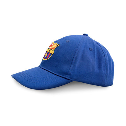 Barcelona Blue Club Crest Adjustable Hat