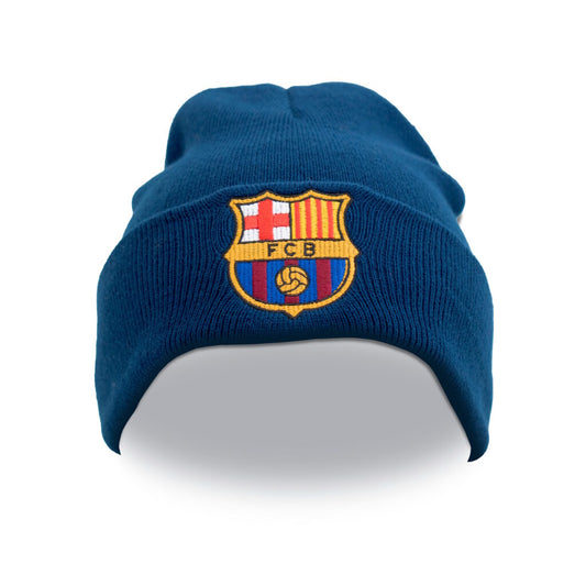 Barcelona Navy Cuff Beanie