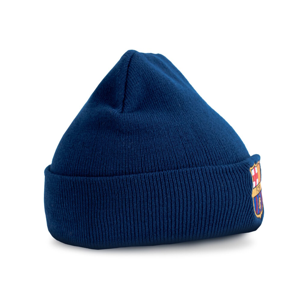 Barcelona Navy Cuff Beanie