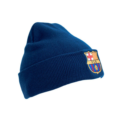 Barcelona Navy Cuff Beanie