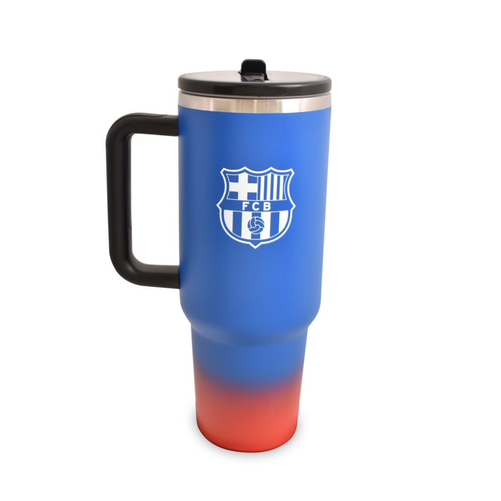 Barcelona Handle Flip Straw Insulated Tumbler (40 OZ)