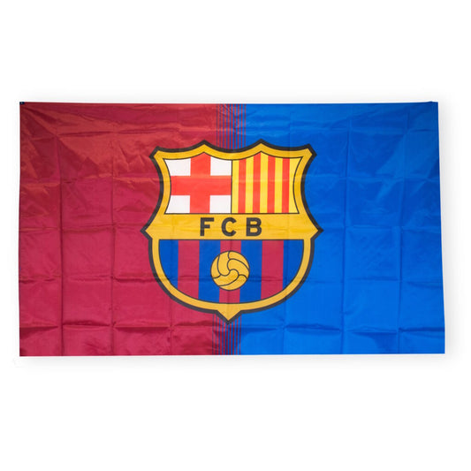 Barcelona Club Crest Flag