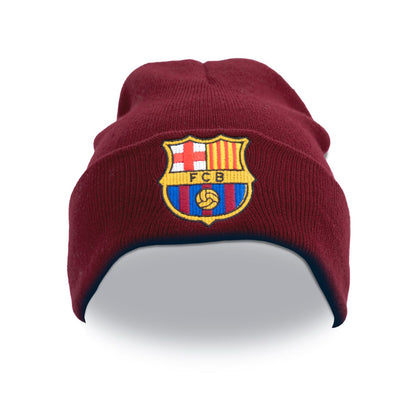 Barcelona Red Cuff Beanie