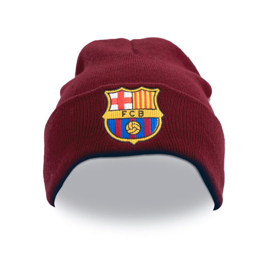 Barcelona Red Cuff Beanie