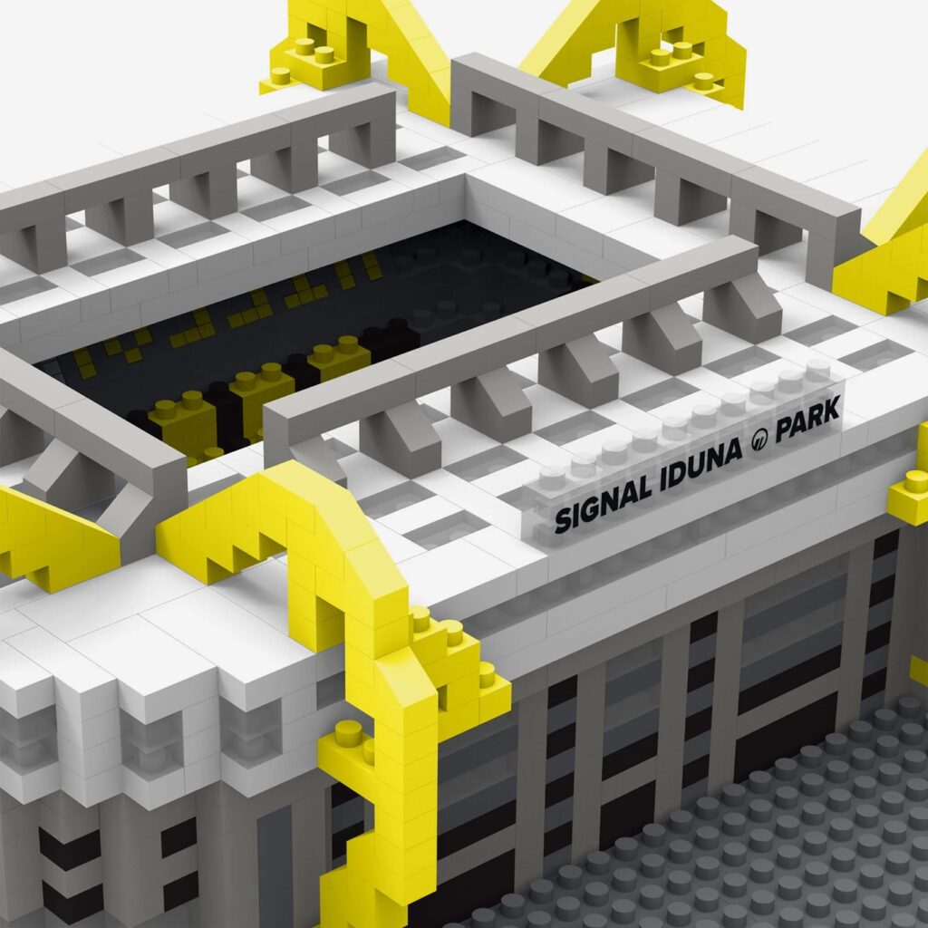 Borussia Dortmund BRXLZ 3D Stadium Construction Kit