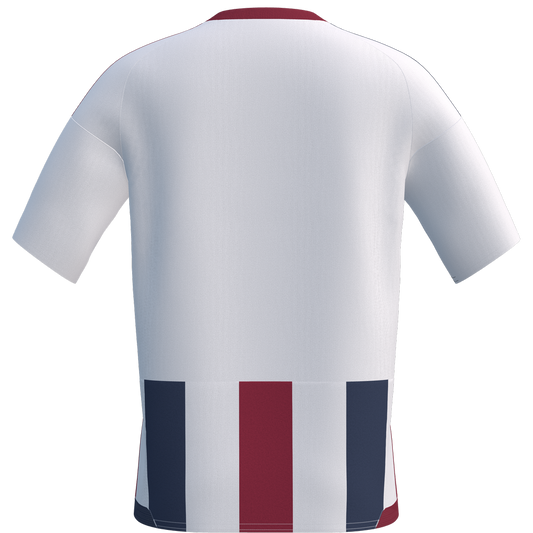 Adidas Springwater SC Entrada Custom Away Jersey Youth White