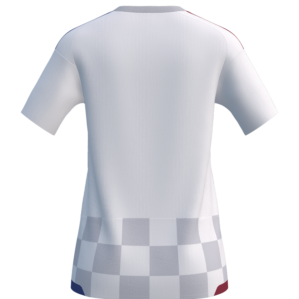 Adidas Croatia Norval SC Tiro 26 Custom Home Jersey Women's White