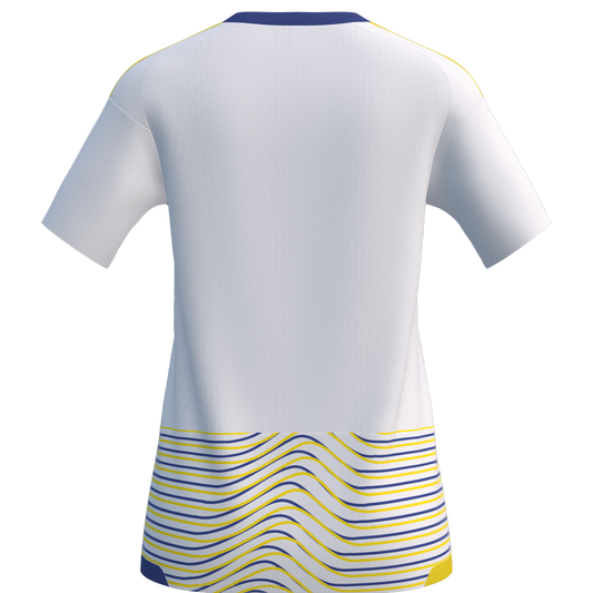 Adidas Burlington SC Tiro 26 Competition Custom Away Jersey Women's White
