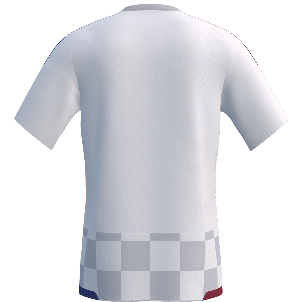 Adidas Croatia Norval SC Tiro 26 Custom Home Jersey White