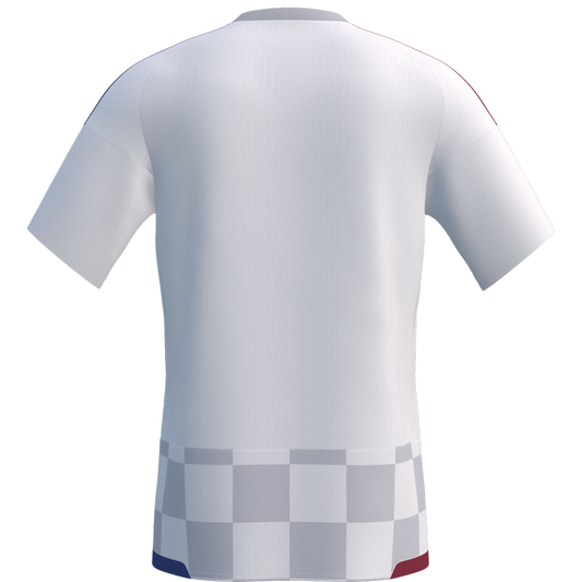 Adidas Croatia Norval SC Tiro 26 Custom Home Jersey White