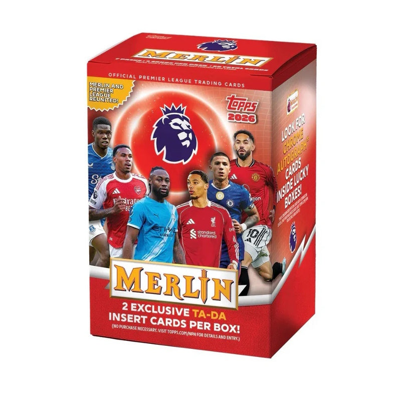 Topps Merlin 2026 Premier League Cards Blaster Box