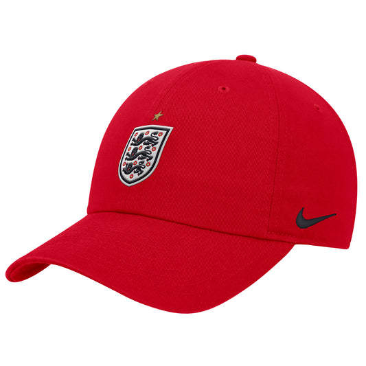 Nike England Back Graphic Club Cap Red