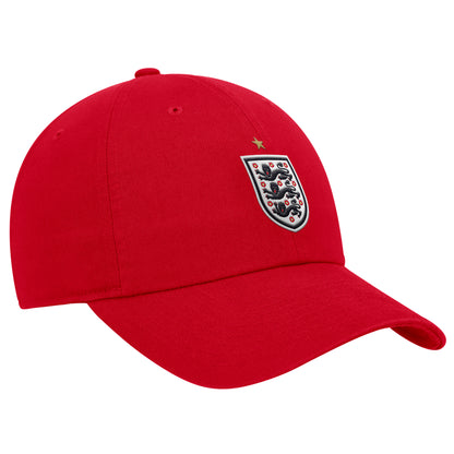 Nike England Back Graphic Club Cap Red